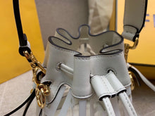 Load image into Gallery viewer, Fendi White Mon Tresor Mini Bucket Bag In Transparent PU
