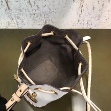 Load image into Gallery viewer, Fendi Mon Tresor Mini Bucket Braided Bag In White Calfskin
