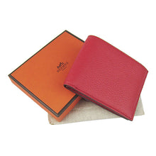 Load image into Gallery viewer, Hermes Wallet H014 Ladies Wallet Red
