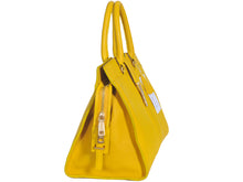 Load image into Gallery viewer, Yves Saint Laurent Cabas Chyc Large Leather Tote Yellow
