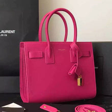 Load image into Gallery viewer, Yves Saint Laurent Baby Sac De Jour Bag In Rosy Leather
