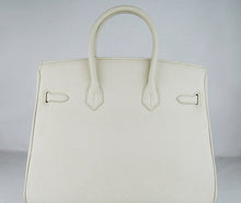 Load image into Gallery viewer, Hermes Birkin 35cm Togo Leather Handbags Beige Silver
