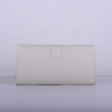 Load image into Gallery viewer, Yves Saint Laurent Lady Genuine Leather Purse Beige 39321
