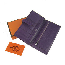 Load image into Gallery viewer, Hermes Wallet H008 Ladies Wallet Purple
