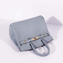 Load image into Gallery viewer, Hermes 30cm Birkin Bag Togo Leather With Strap Blue Lin Gold
