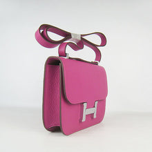 Load image into Gallery viewer, Hermes Constance Cowskin Leather Bag H017 peach silver
