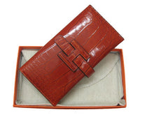 Load image into Gallery viewer, Hermes Wallet H1115 Wallet Crocodile
