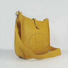 Load image into Gallery viewer, Hermes Evelyne I handbag H6309 yellow silver
