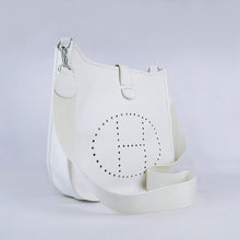 Load image into Gallery viewer, Hermes Evelyne I handbag H6309 white silver
