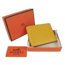 Load image into Gallery viewer, Hermes Wallet H014 Wallet Cow Leather
