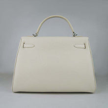 Load image into Gallery viewer, Hermes Kelly 32cm Togo Leather Handbag 6108 Beige Silver
