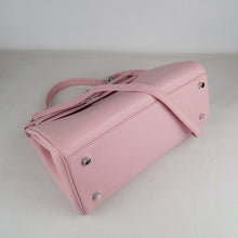 Load image into Gallery viewer, Hermes Kelly 32cm Togo Leather Handbag 6108 Pink Silver

