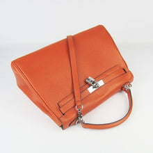 Load image into Gallery viewer, Hermes Kelly 32cm Togo Leather 6108 Orange Silver
