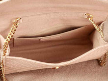 Load image into Gallery viewer, Yves Saint Laurent Small Monogramme Satchel Dark Beige Grain Textured Matelasse Leather
