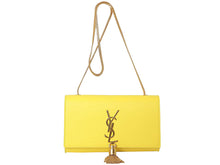 Load image into Gallery viewer, Yves Saint Laurent Small Monogramme Bag In Original Leather Yellow
