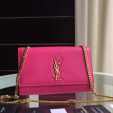 Load image into Gallery viewer, Yves Saint Laurent Medium Monogram Satchel In Rosy Leather
