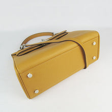 Load image into Gallery viewer, Hermes Kelly 32cm Togo Leather Handbag 6108 Yellow Silve
