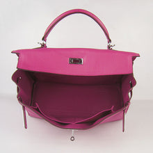 Load image into Gallery viewer, Hermes Kelly 35cm Togo Leather Handbag Peach/Silver
