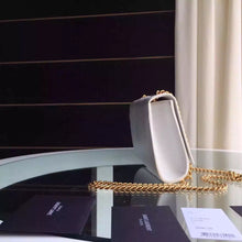 Load image into Gallery viewer, Yves Saint Laurent Small Monogram Satchel Bag In White Leather
