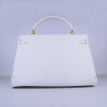 Load image into Gallery viewer, Hermes Kelly 35cm Togo Leather Handbag White/Golden
