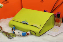 Load image into Gallery viewer, Hermes Kelly 32cm Epsom Leather Handbag Lemon Yellow
