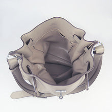 Load image into Gallery viewer, Hermes Nappa Leather Shoulder Bag H2804 grey Silver
