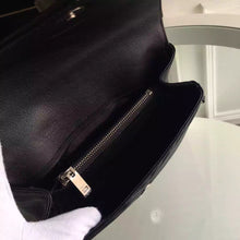 Load image into Gallery viewer, Yves Saint Laurent Medium Monogram College Bag in Black Goatskin
