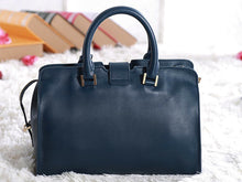 Load image into Gallery viewer, Yves Saint Laurent Cabas Chyc Original Leather Tote Dark Blue
