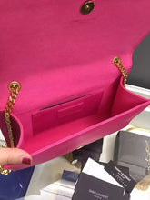Load image into Gallery viewer, Yves Saint Laurent Medium Monogramme Tassel Bag In Red Calfskin
