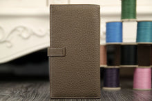 Load image into Gallery viewer, Hermes Bearn Gusset Wallet In Etoupe Leather
