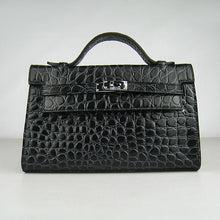 Load image into Gallery viewer, Hermes Clutches H008 Ladies Briefcase Lizard Leather
