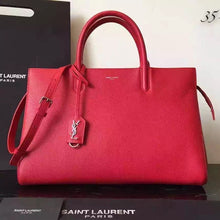 Load image into Gallery viewer, Yves Saint Laurent Medium Rive Gauche Bag In Red Leather
