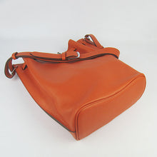 Load image into Gallery viewer, Hermes Nappa Leather Shoulder Bag H2804 orange Silver
