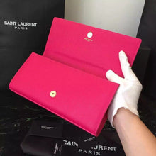 Load image into Gallery viewer, Yves Saint Laurent Rosy Classic Monogramme Clutch
