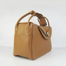Load image into Gallery viewer, Hermes Lindy 34cm Handbag 6208 Light Ocher Silver
