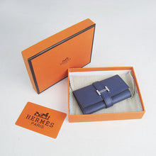 Load image into Gallery viewer, Hermes Wallet H022 Ladies Blue
