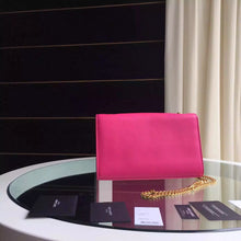 Load image into Gallery viewer, Yves Saint Laurent Medium Monogram Satchel In Rosy Leather
