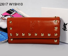 Load image into Gallery viewer, Yves Saint Laurent Flap Wallet Earth Yellow 2671
