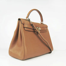 Load image into Gallery viewer, Hermes Kelly 32cm Togo Leather 6108 Light Coffee Golden
