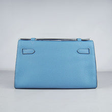 Load image into Gallery viewer, Hermes Kelly 22cm Handbag H008 Light Blue
