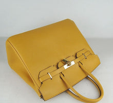 Load image into Gallery viewer, Hermes Birkin 35cm Togo Leather Handbags Yellow Golden
