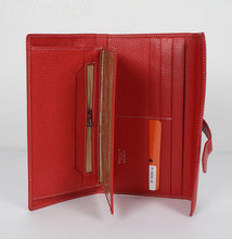 Load image into Gallery viewer, Hermes Wallet H2035 Wallet Lambskin Red
