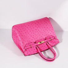 Load image into Gallery viewer, Hermes Birkin 35cm Ostrich Leather Bag Rose Gold
