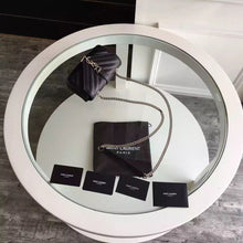 Load image into Gallery viewer, Yves Saint Laurent Baby Monogram Chain Bag In Black Goatskin
