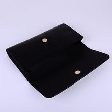 Load image into Gallery viewer, Yves Saint Laurent Lady Lambskin Leather Purse Black 39321
