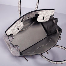 Load image into Gallery viewer, Hermes Birkin 35cm Crocodile Leather Handbag Himalaya Gold
