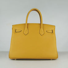 Load image into Gallery viewer, Hermes Birkin 30cm Togo Leather Handbags Yellow Golden
