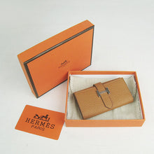Load image into Gallery viewer, Hermes Wallet H022 Ladies Cow Leather Coffee
