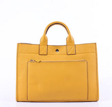 Load image into Gallery viewer, Hermes Briefcases 6008 Unisex Briefcase Yellow
