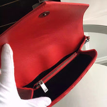 Load image into Gallery viewer, Yves Saint Laurent Medium Monogram College Bag in Red Goatskin

